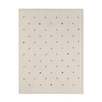 Little Pea_Laessig_LÄSSIG_Knitted Blanket_Dots nature_2